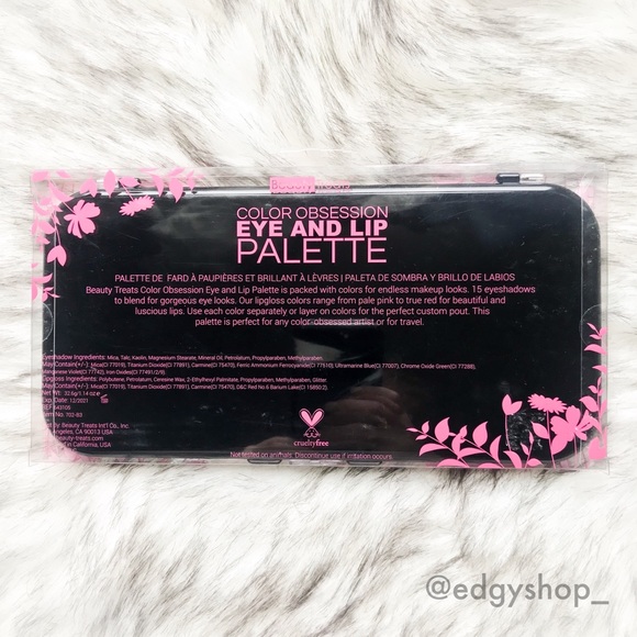 Beauty Treats | Color Obsession Eye & Lip Palette - Picture 3 of 3